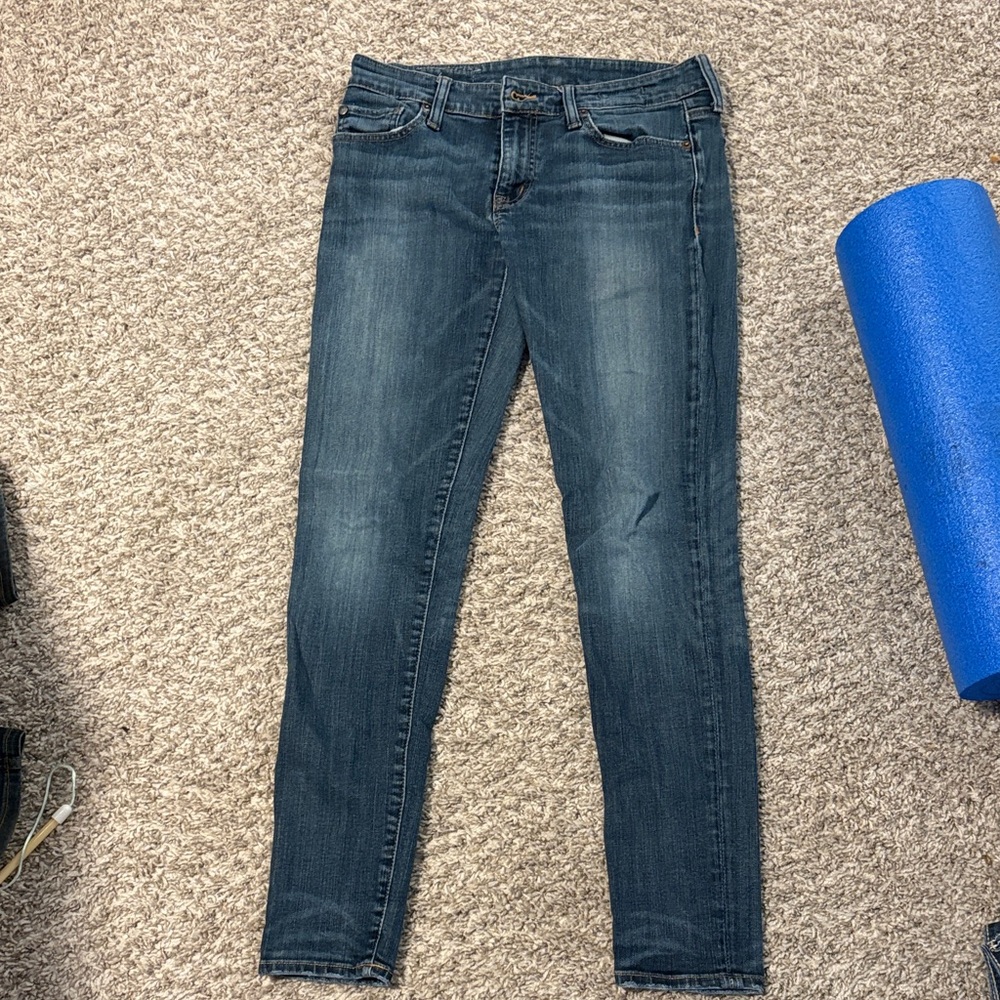 Ralph Lauren Women's Dark Blue Skinny Jeans
